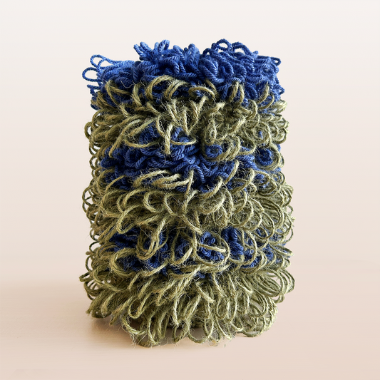 LV010 Stripey Loopy Column Vessel
